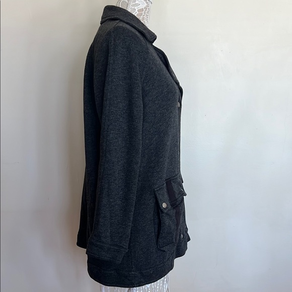 FP Women's Gray Double-Breasted Jacket - Picture 4 of 13